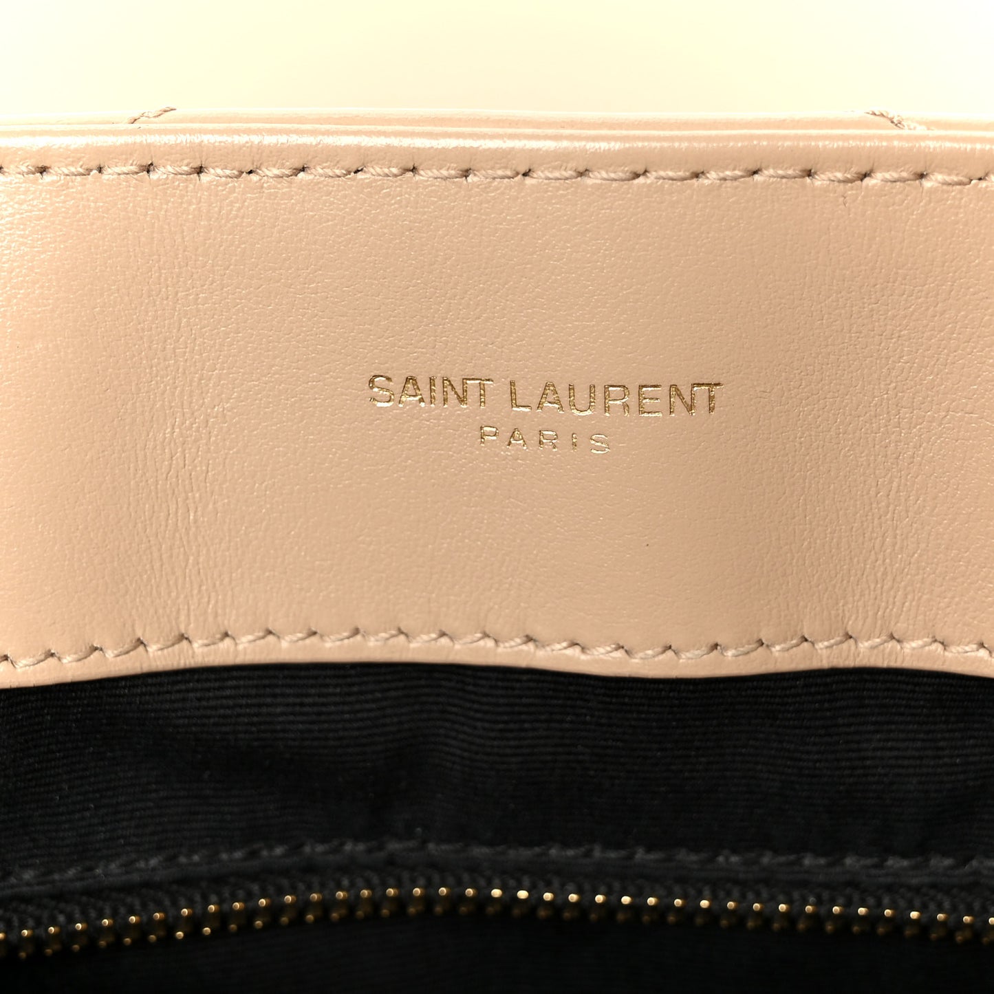 Calfskin Y Quilted Monogram Medium Loulou Chain Satchel Dark Beige