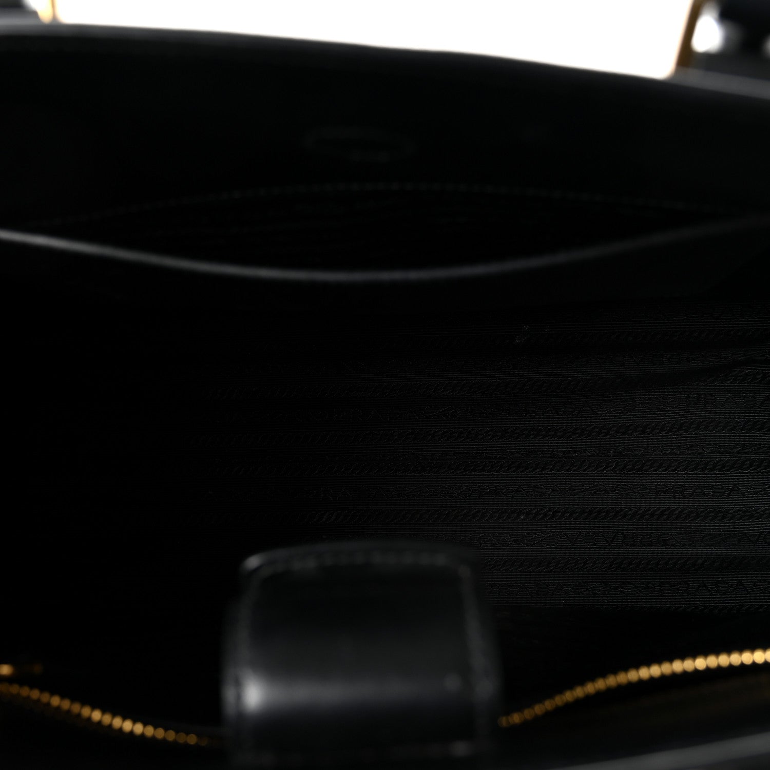 Prada Saffiano Soft Calfskin Large Tote Black 5 of 9