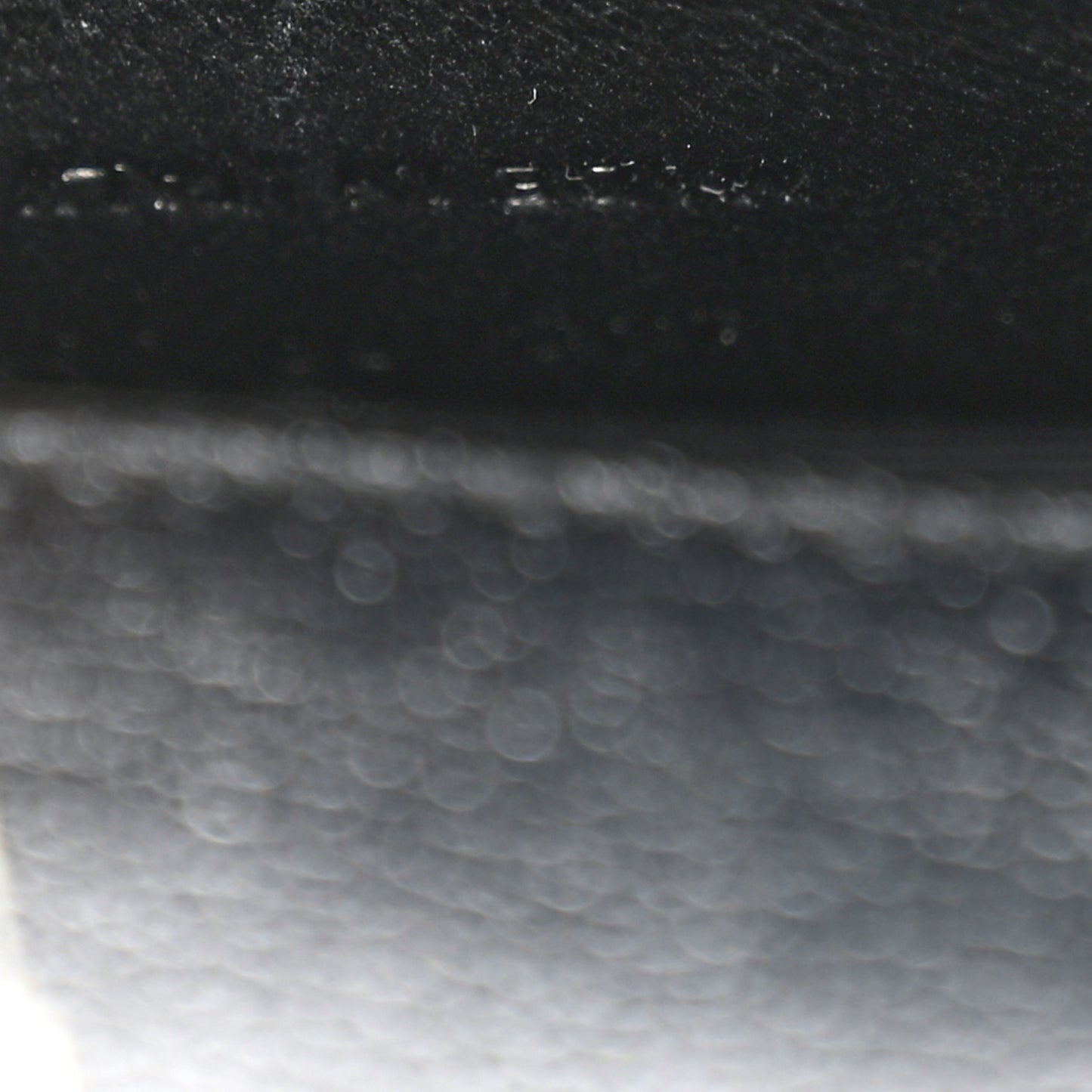 Calfskin Lipstick Print Classic Monogram Kate Clutch Black