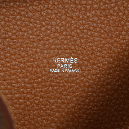 Hermes Taurillon Clemence Picotin Lock 18 PM Gold 8 of 11