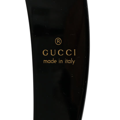 Gucci Resin Crystal Interlocking G Headband Black 4 of 5