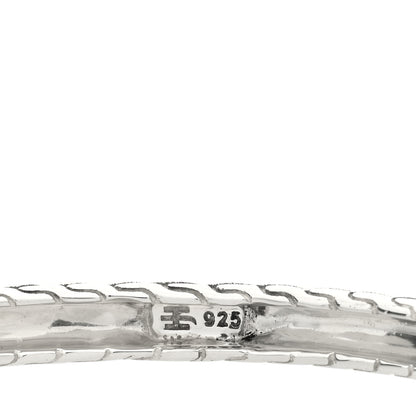 John Hardy Sterling Silver Kepang Medium Hoop Earrings 3 of 3