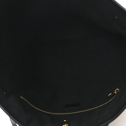 Louis Vuitton Empreinte Monogram Giant Broderies Neverfull MM Cream Black 6 of 10