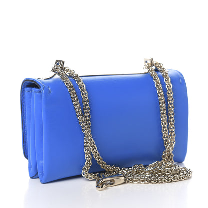 Valentino Garavani Nappa Mini Va Va Voom Shoulder Bag Blue Fluo 2 of 8
