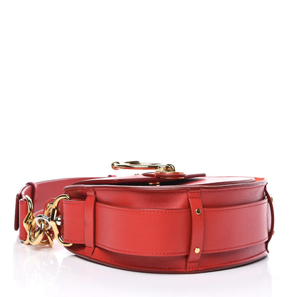 Chloe Calfskin Small Tess Bag Plaid Red 4 of 11