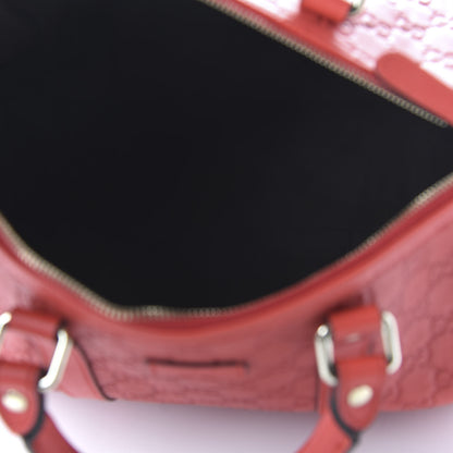 Gucci Guccissima Vitello Tender Medium Joy Boston Sporting Red 5 of 10