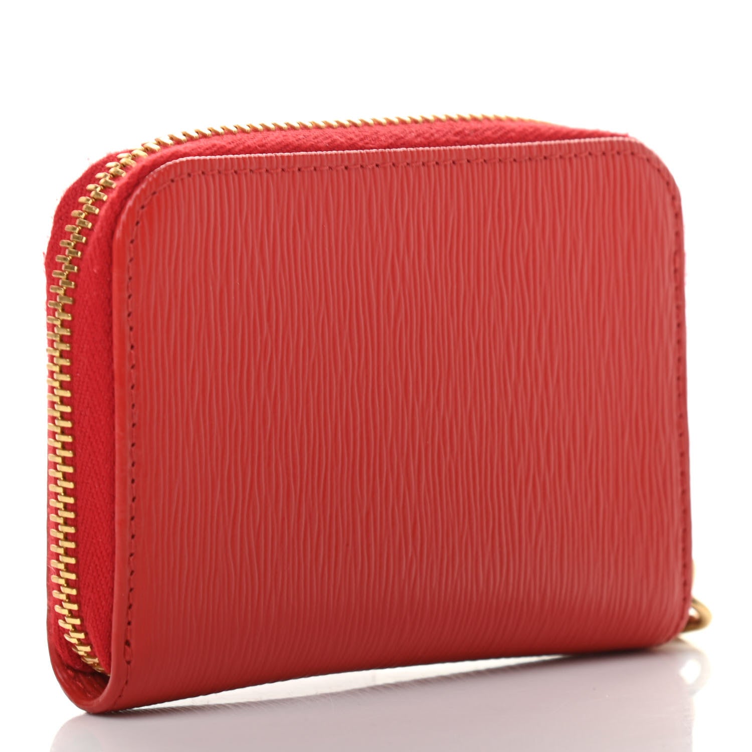 Prada Vitello Move Metal Coin Purse Lacca 3 of 6