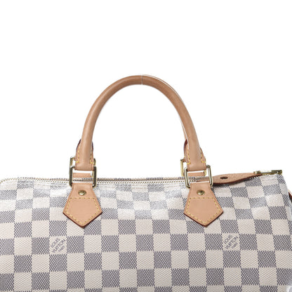 Louis Vuitton Damier Azur Speedy 30 9 of 11