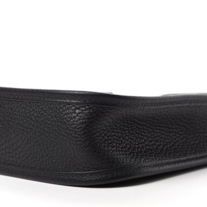 Hermes Taurillon Clemence Evelyne TPM Black 7 of 11