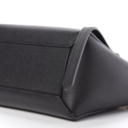 Celine Grained Calfskin Nano Belt Bag Black 7 of 9