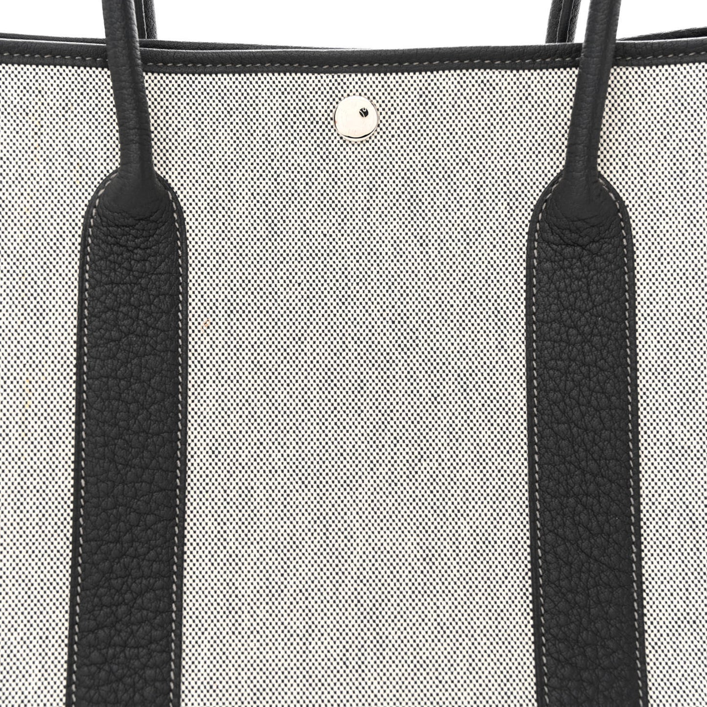 Toile Buffle Skipper Garden Party 36 MM Tote Black