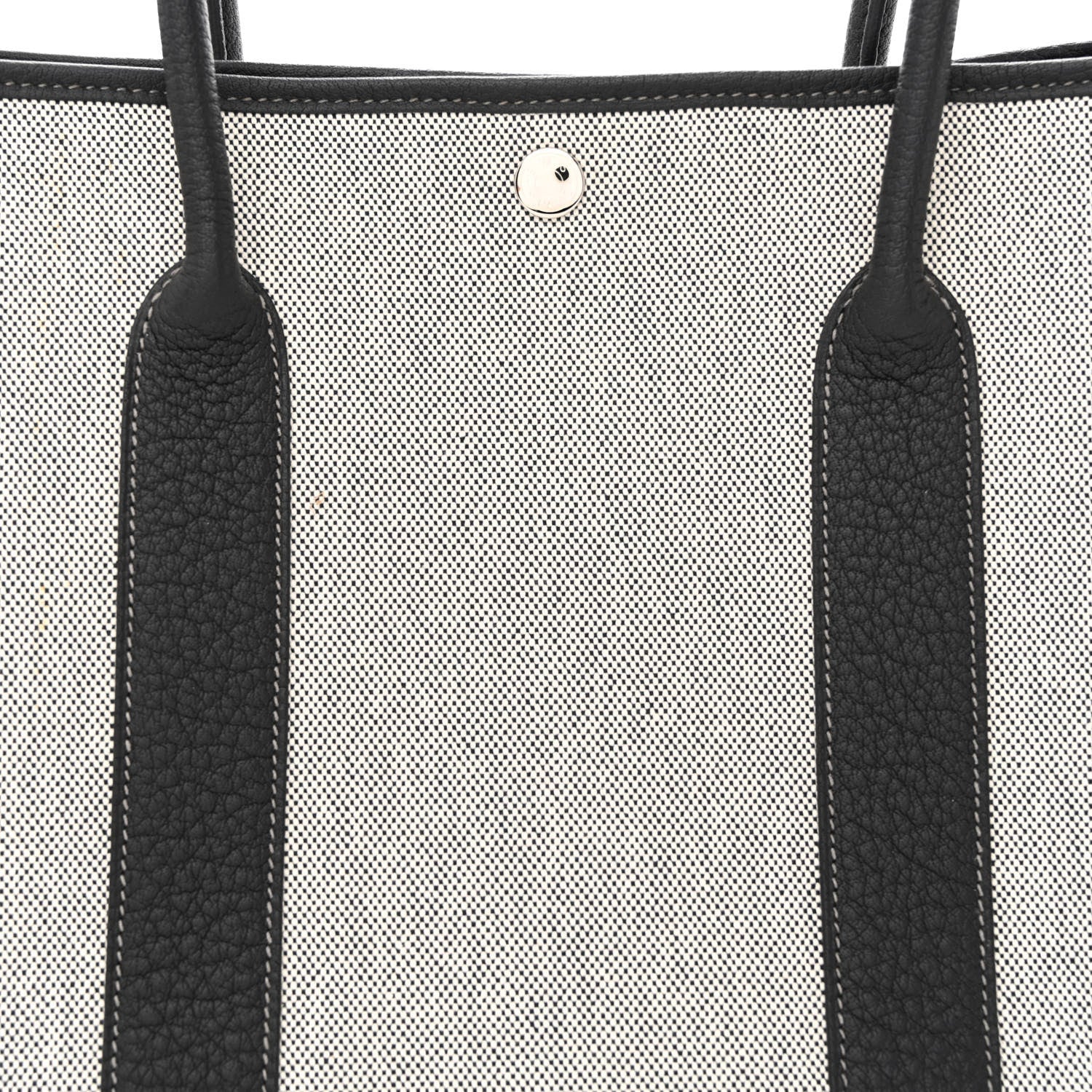 Hermes Toile Buffle Skipper Garden Party 36 MM Tote Black 8 of 10