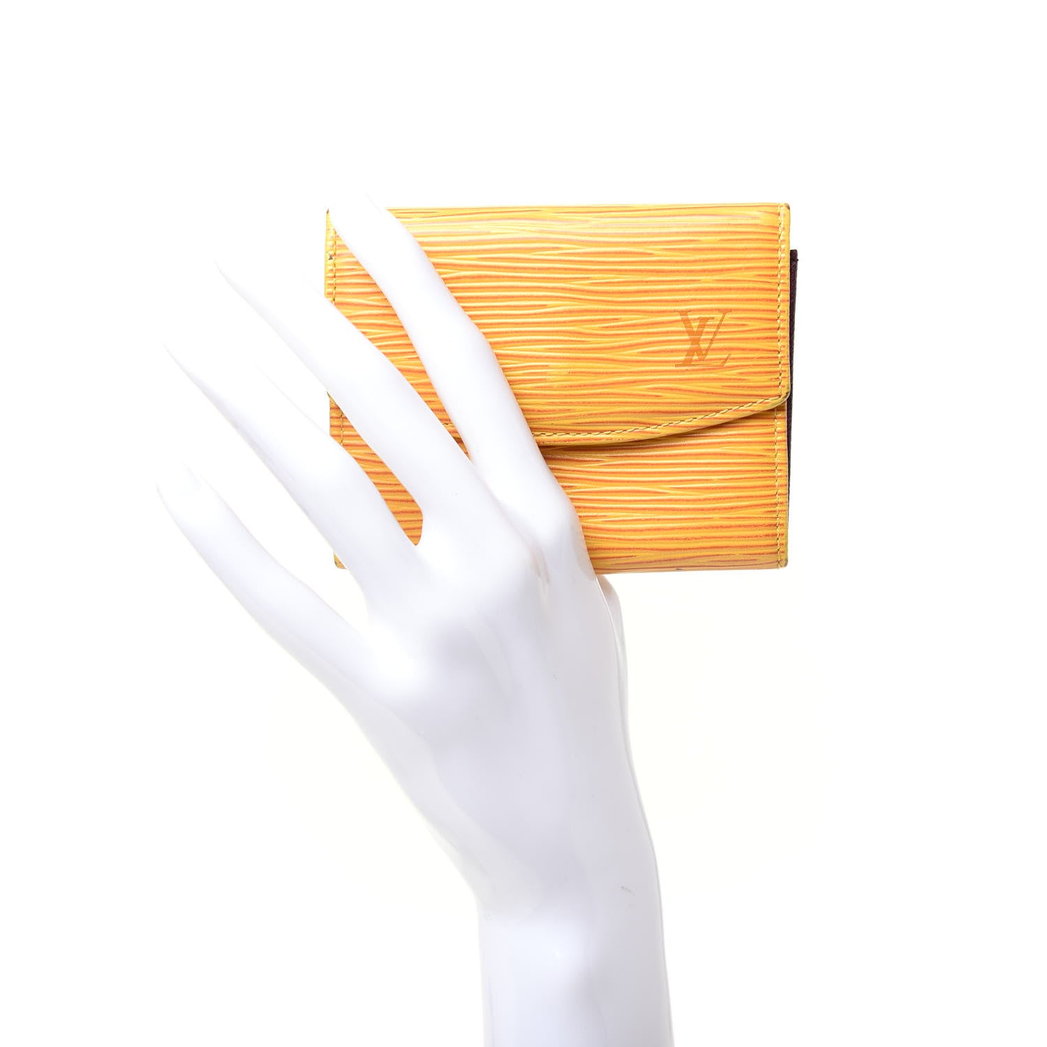 Louis Vuitton Epi Coin Purse Wallet Tassil 2 of 6