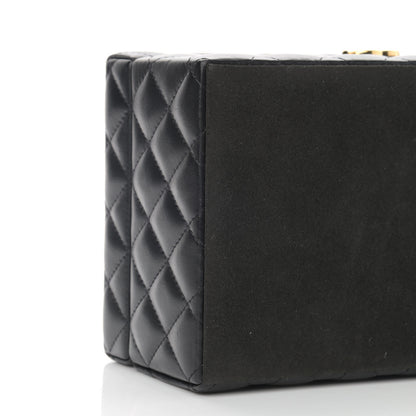 Chanel Lambskin Quilted Jewelry Case Black 9 of 15