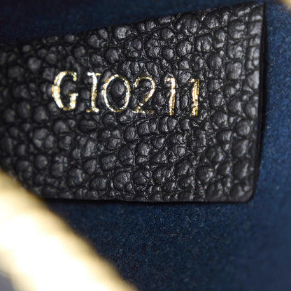 Louis Vuitton Empreinte Monogram Giant Neverfull MM Pochette Black 6 of 9