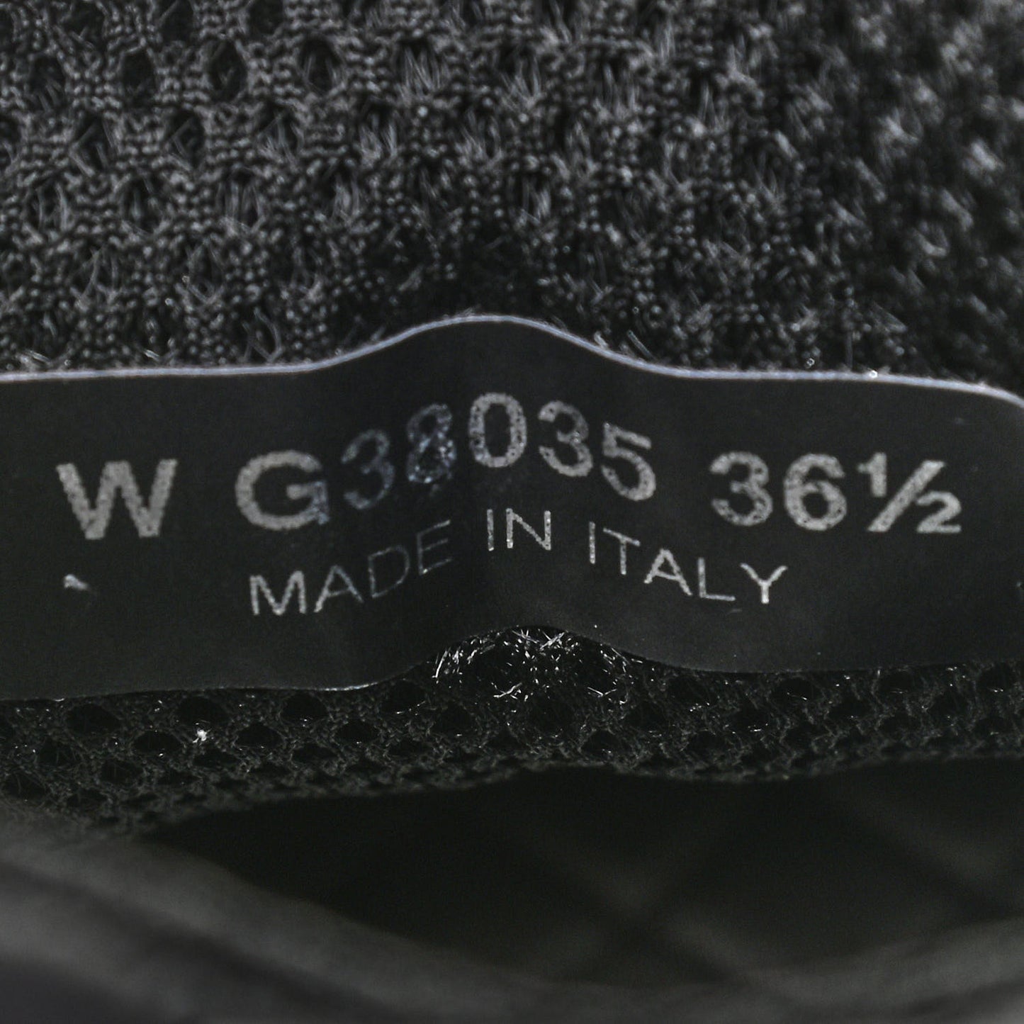 Nylon Suede Calfskin CC Sneakers 36.5 Black