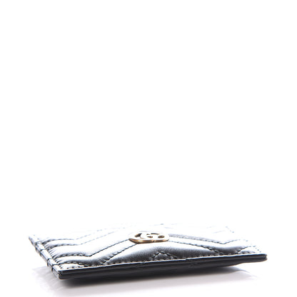 Gucci Calfskin Matelasse GG Marmont Card Holder Black 3 of 9
