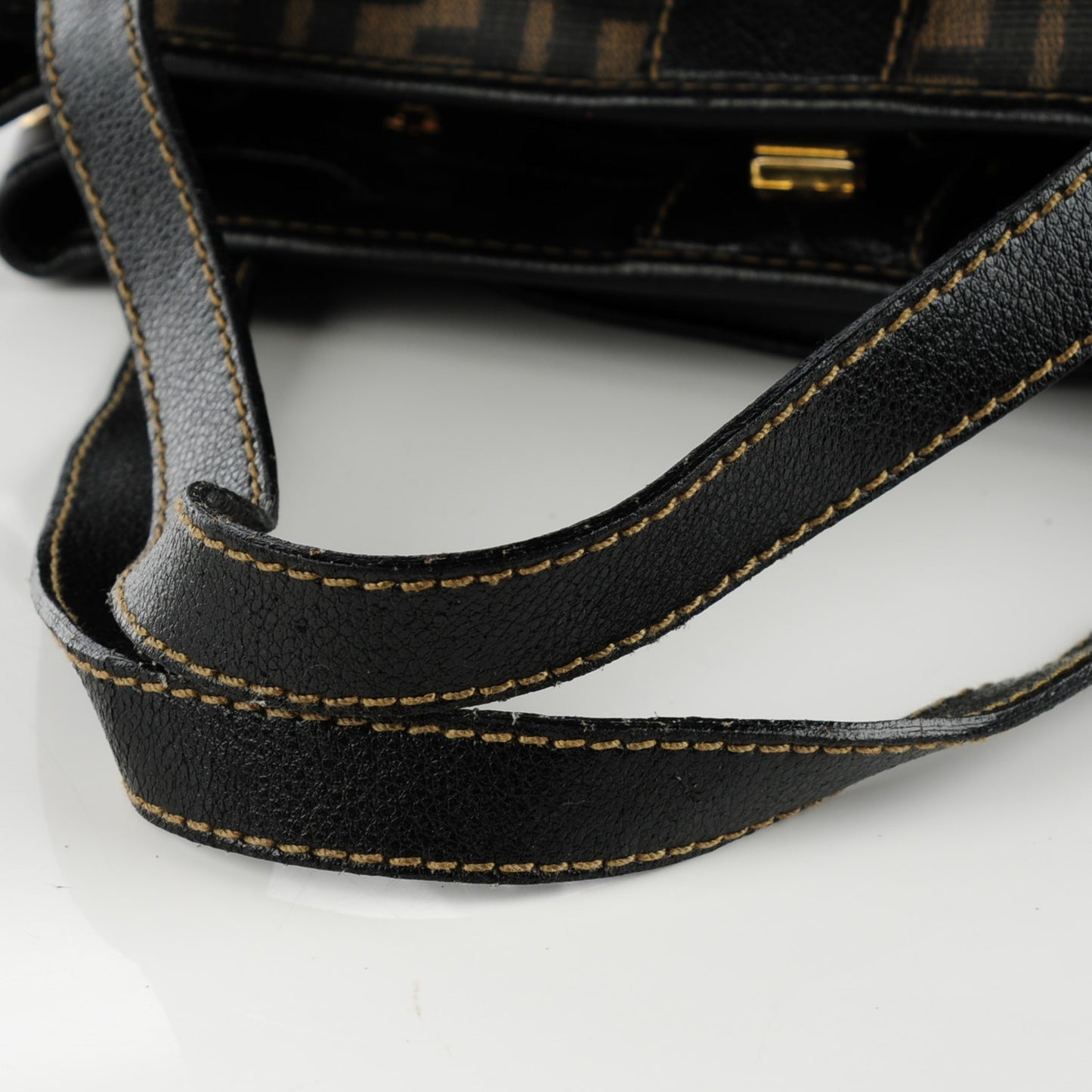 Zucca Spalmati Drawstring Bag Black