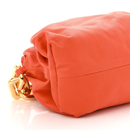 Bottega Veneta Calfskin The Pouch Chain Maple 9 of 10