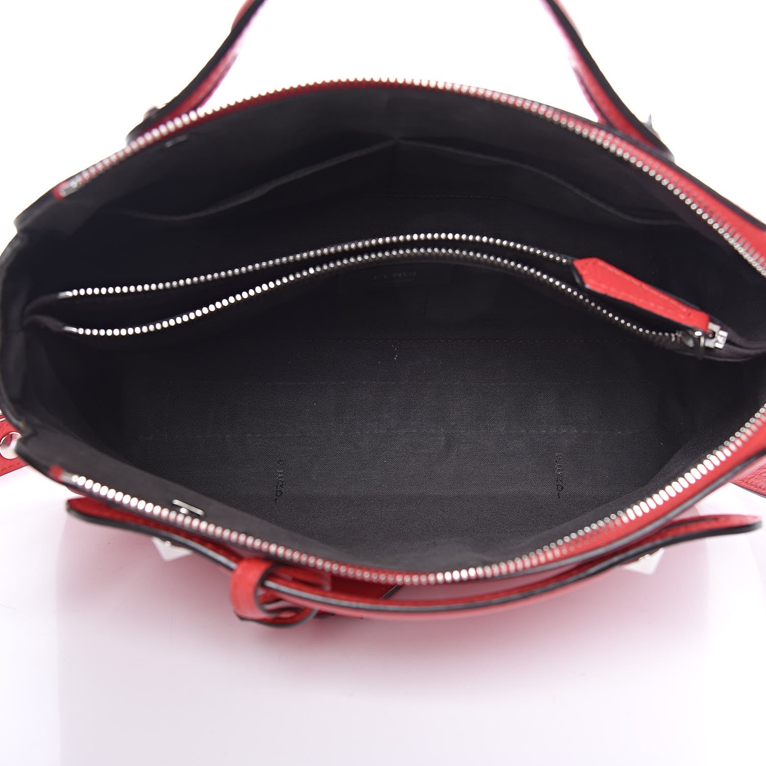 Fendi Vitello Dolce Medium By The Way Boston Bag Fiamma 5 of 13