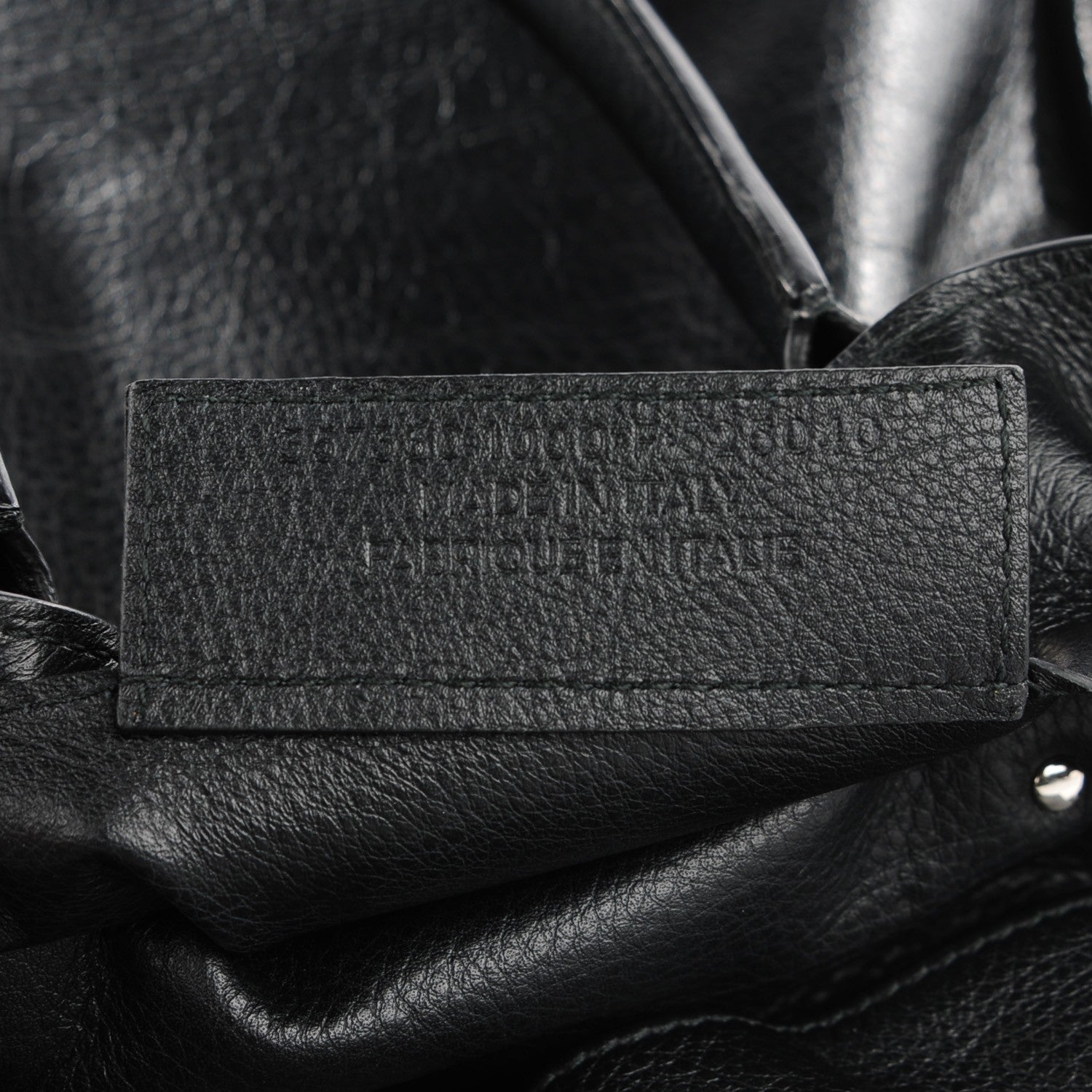 Balenciaga Veau Papier A5 Zip Around Tote Black 6 of 11