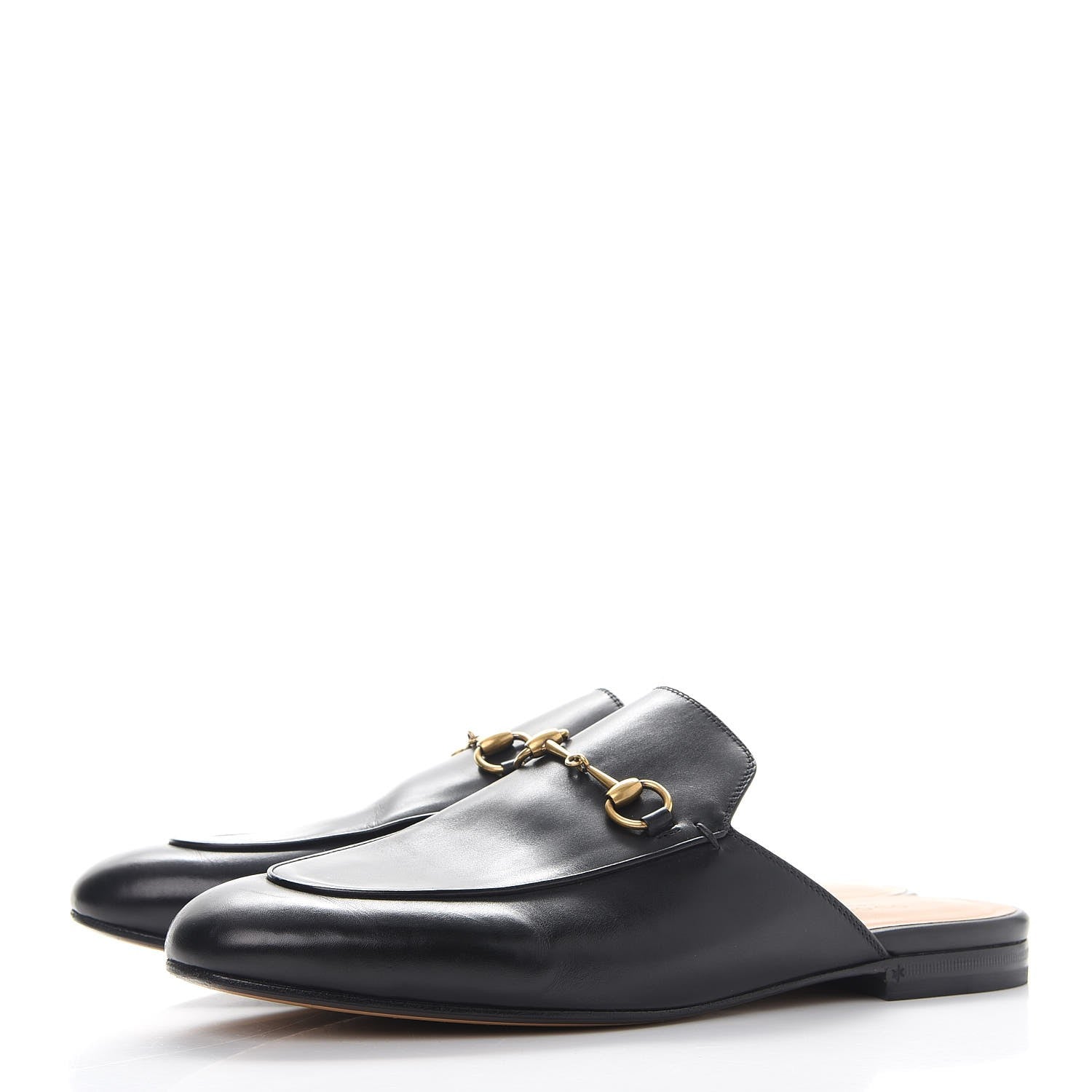 Gucci Calfskin Princetown Slippers 40.5 Black 3 of 13