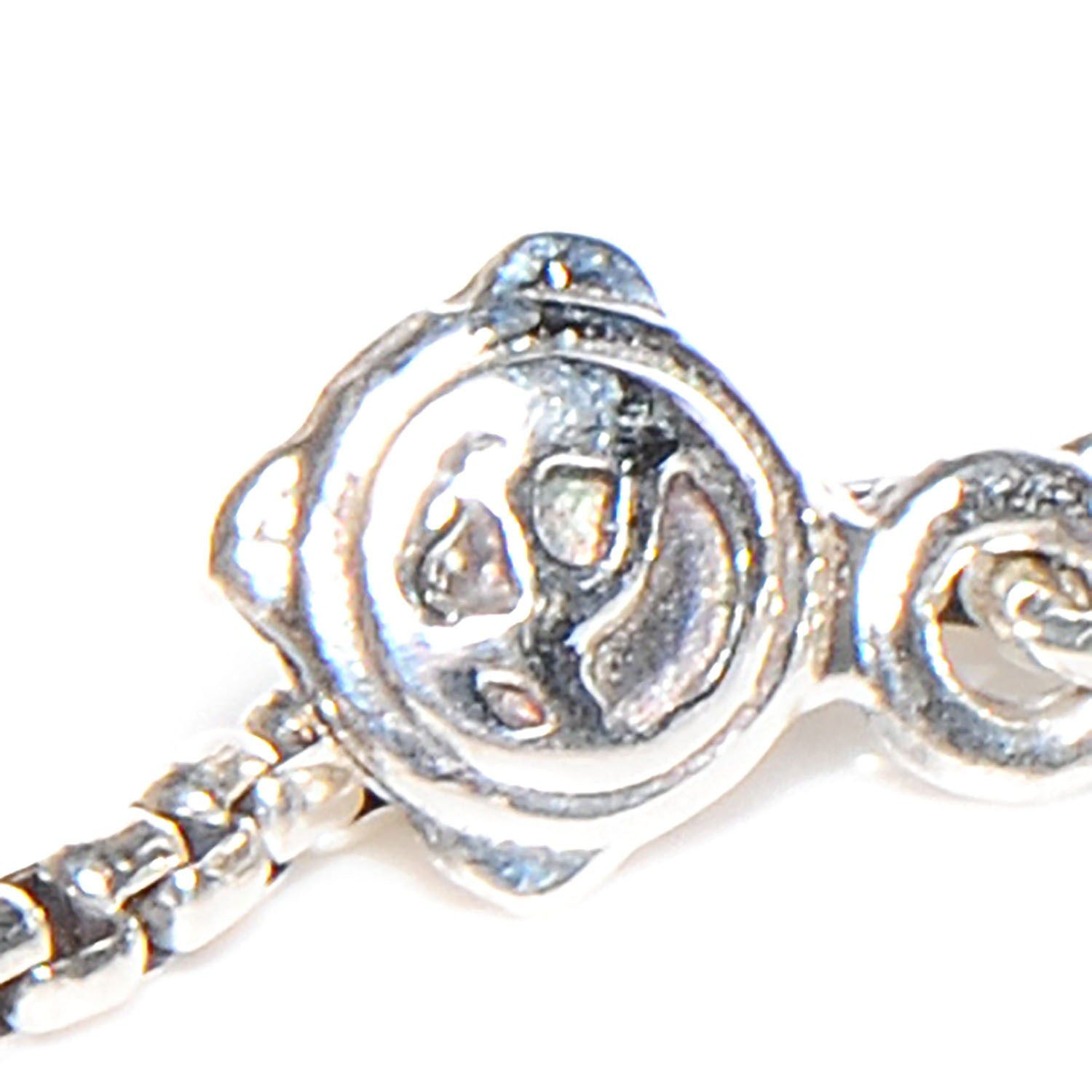 David Yurman Sterling silver Garnet Starburst Pendant Necklace 5 of 6