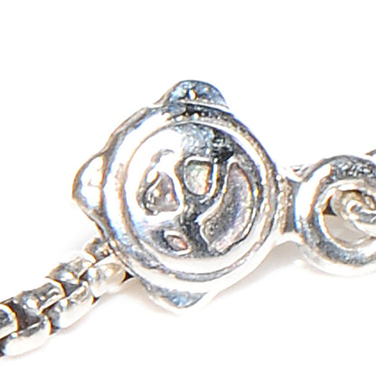 David Yurman Sterling silver Garnet Starburst Pendant Necklace 5 of 6