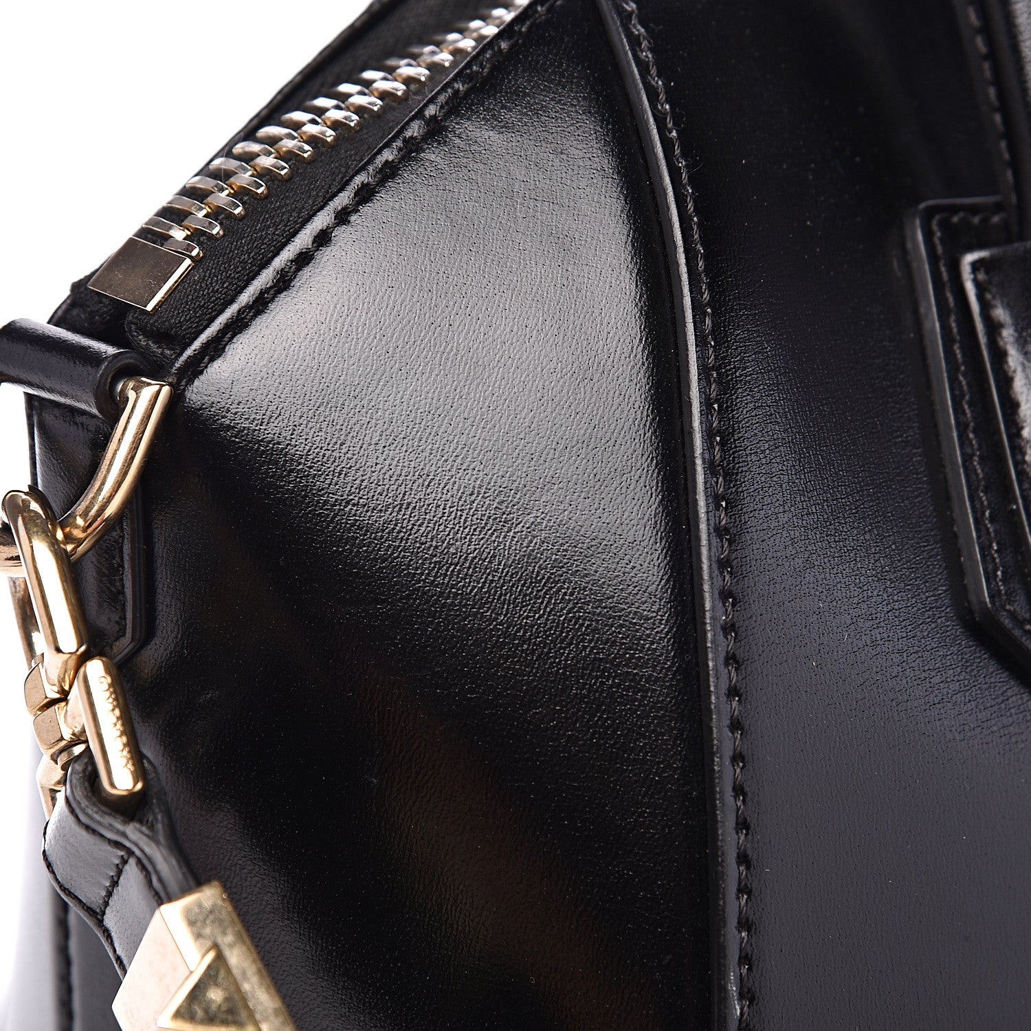 Givenchy Shiny Lord Calfskin Small Antigona Black 13 of 15