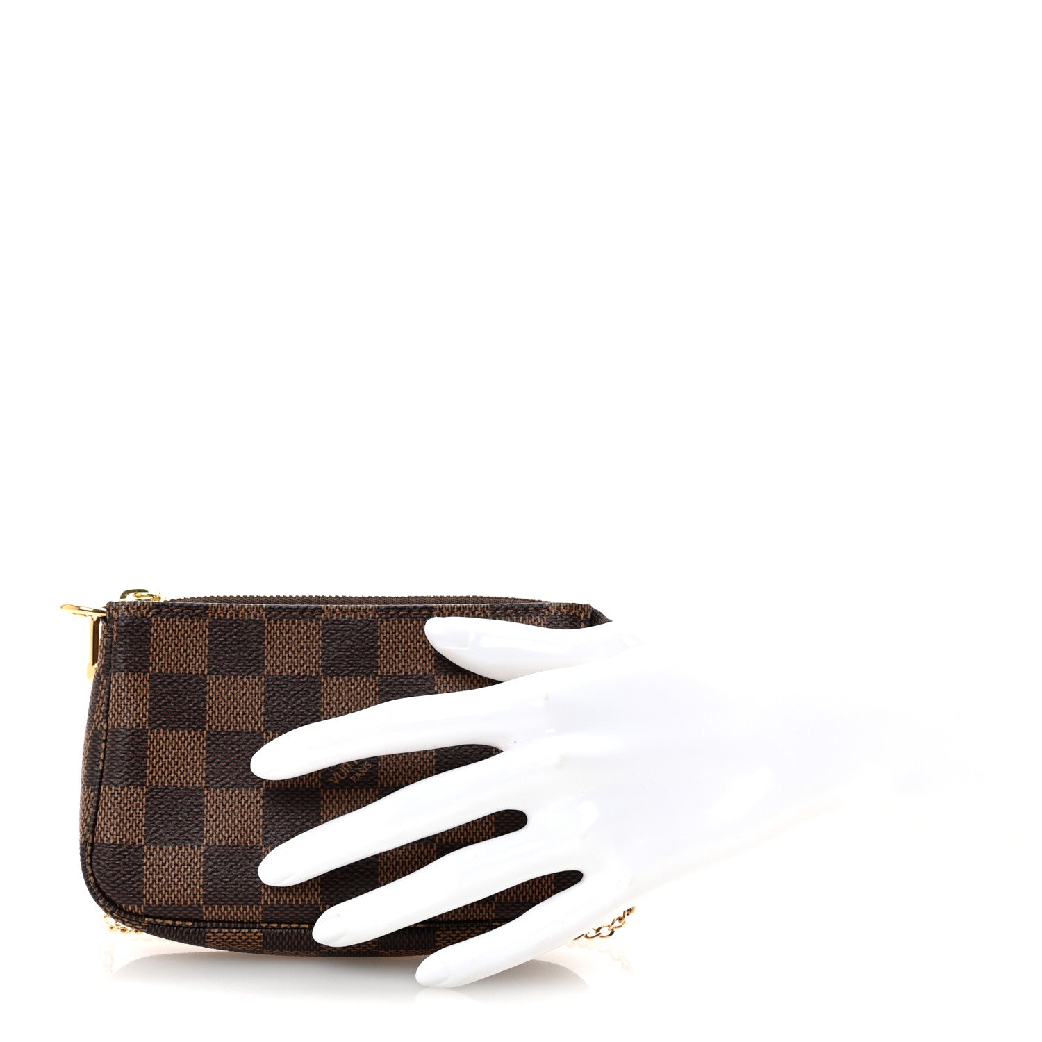 Louis Vuitton Damier Ebene Mini Pochette Accessories 2 of 8