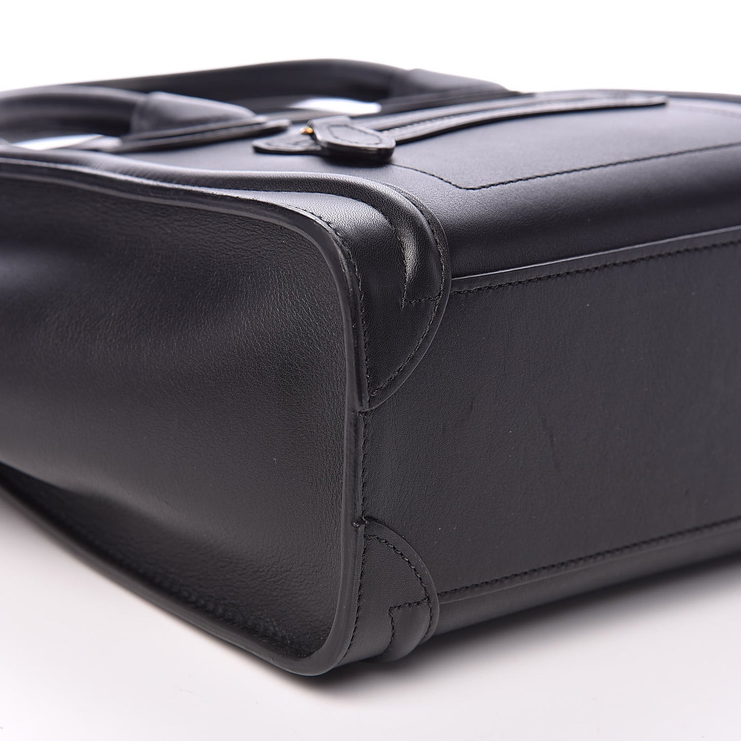 Smooth Calfskin Nano Luggage Black