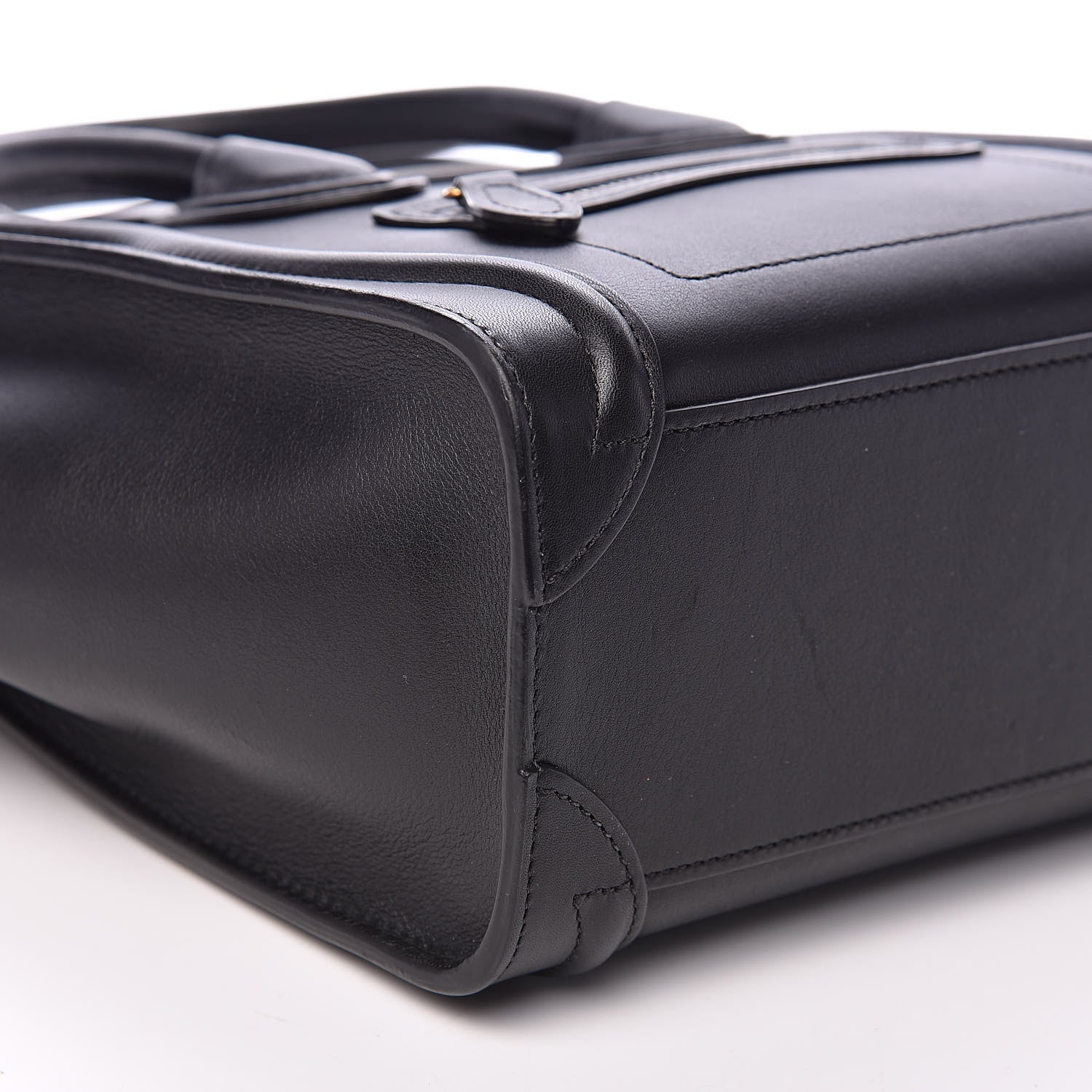 Celine Smooth Calfskin Nano Luggage Black 9 of 14