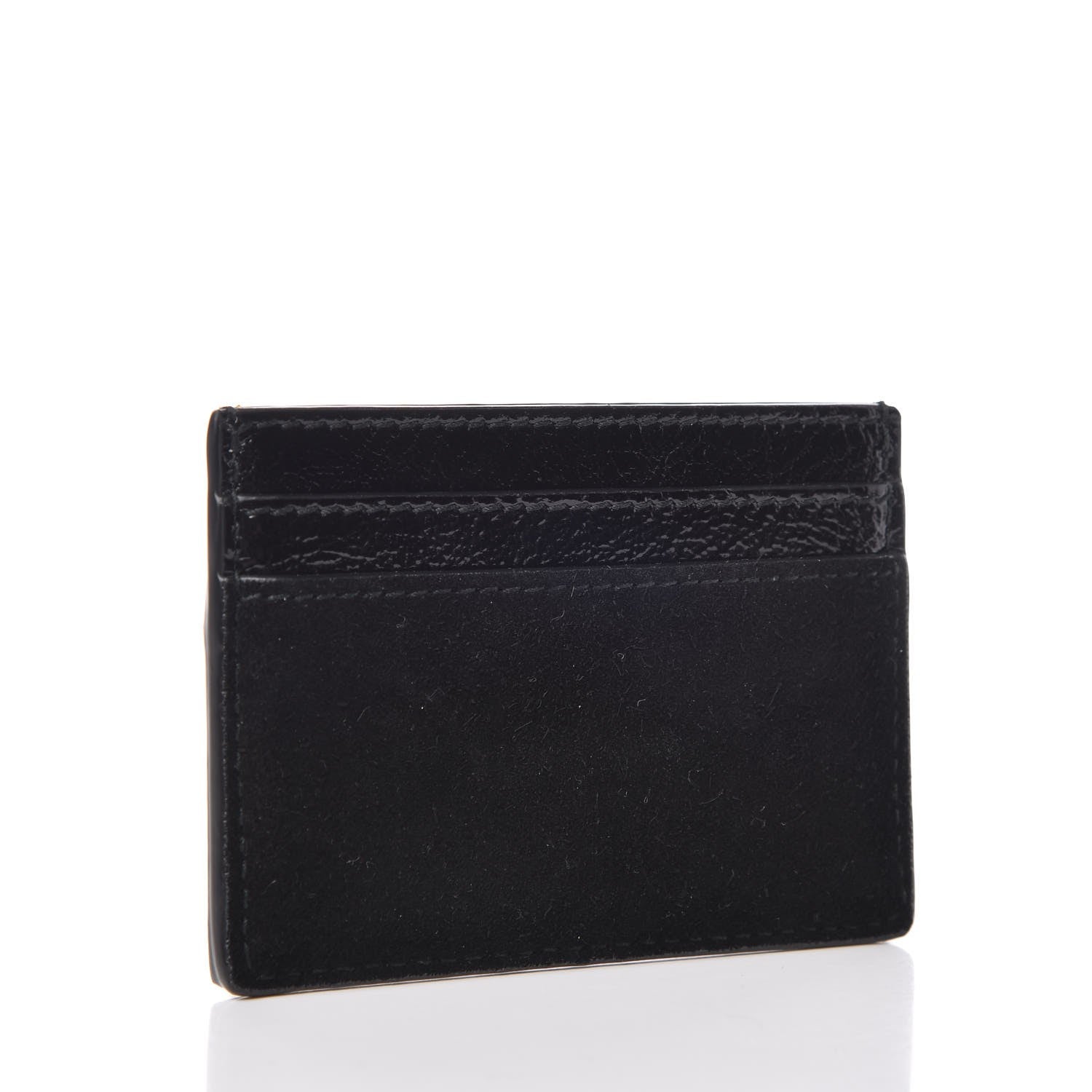 Gucci Suede Patent Web GG Ophidia Card Holder Black 3 of 7