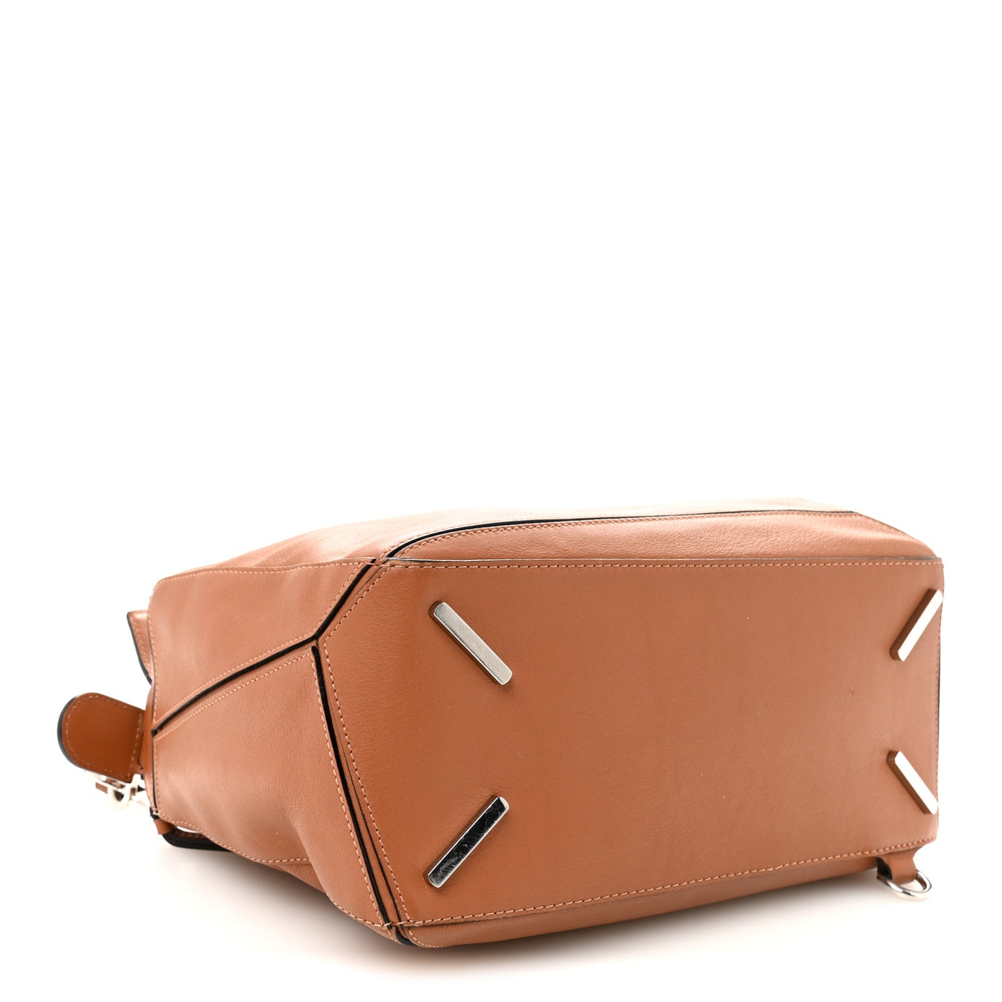 Calfskin Medium Puzzle Bag Tan