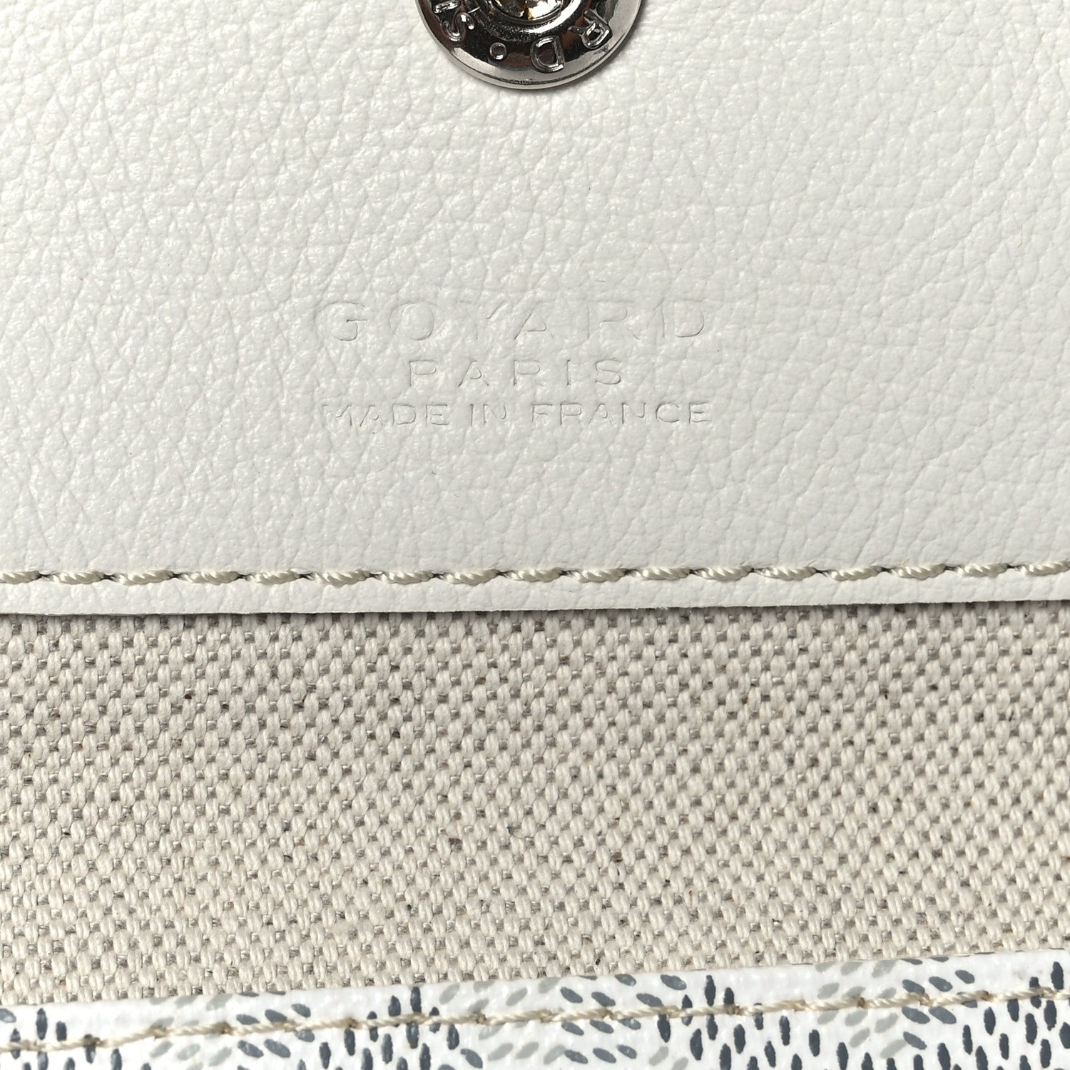 Goyard Goyardine Saint Louis GM White 7 of 10