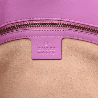 Gucci Calfskin Matelasse Medium GG Marmont Shoulder Bag Candy Mousse 7 of 12