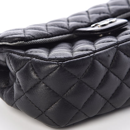 Chanel Calfskin Quilted CC Flap Belt Bag Black 5 of 10
