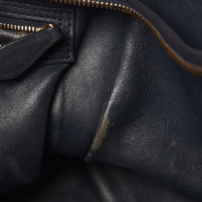 Celine Smooth Calfskin Mini Luggage Navy Blue 10 of 21