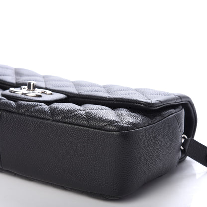 Chanel Caviar Quilted Medium Easy Flap Black 9 of 10
