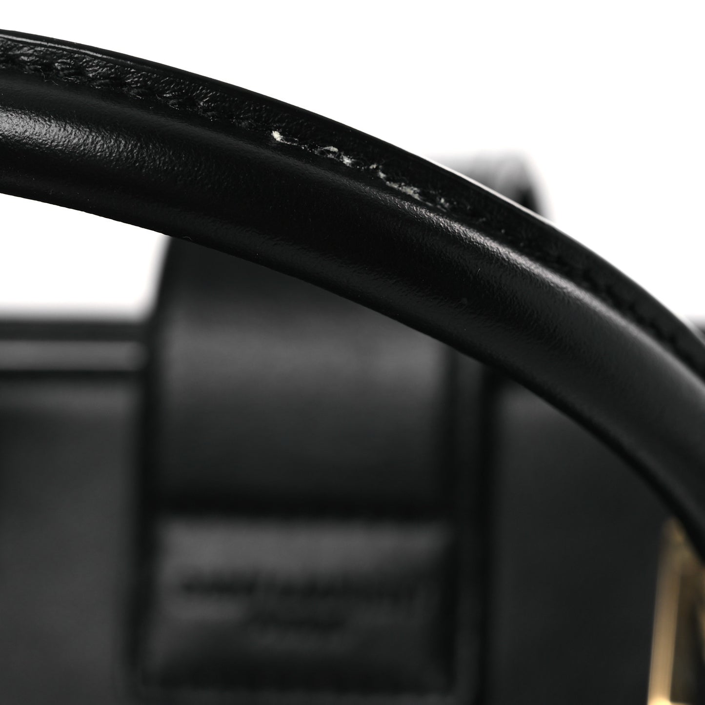 Calfskin Monogram Baby Cabas Black