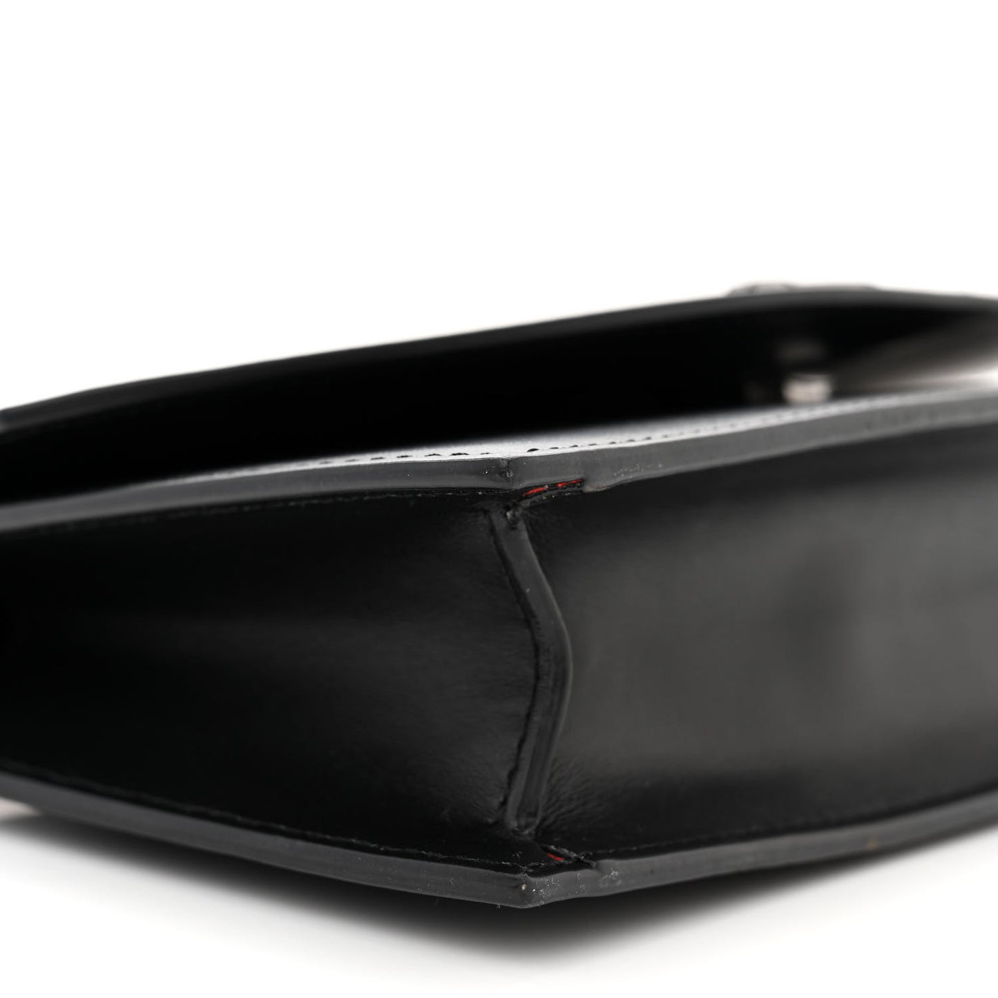 Calfskin Loubi54 Crossbody Clutch Black