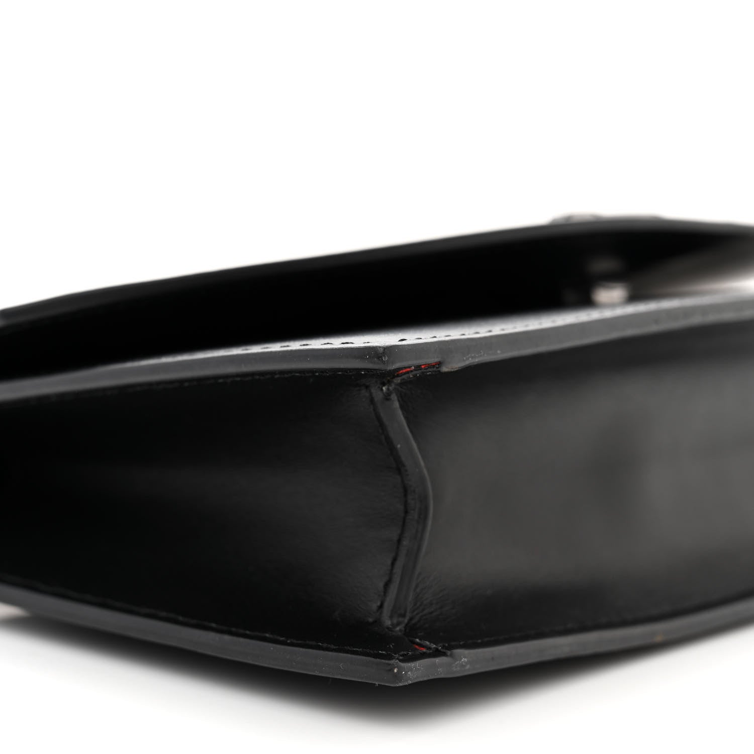 Christian Louboutin Calfskin Loubi54 Crossbody Clutch Black 8 of 11