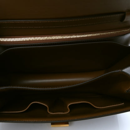 Celine Box Calfskin Medium Classic Box Flap Bag Camel 4 of 5