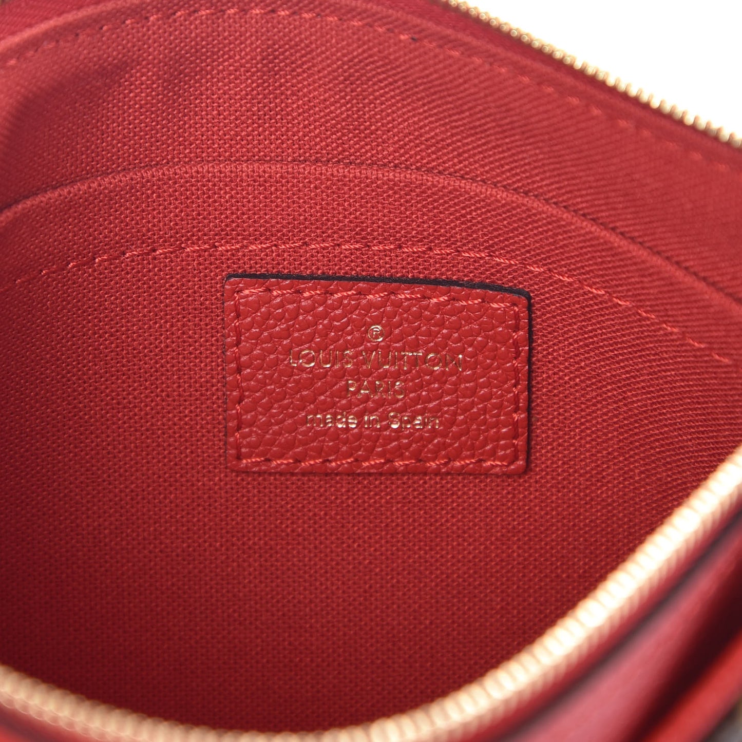 Monogram Pallas Clutch Cherry