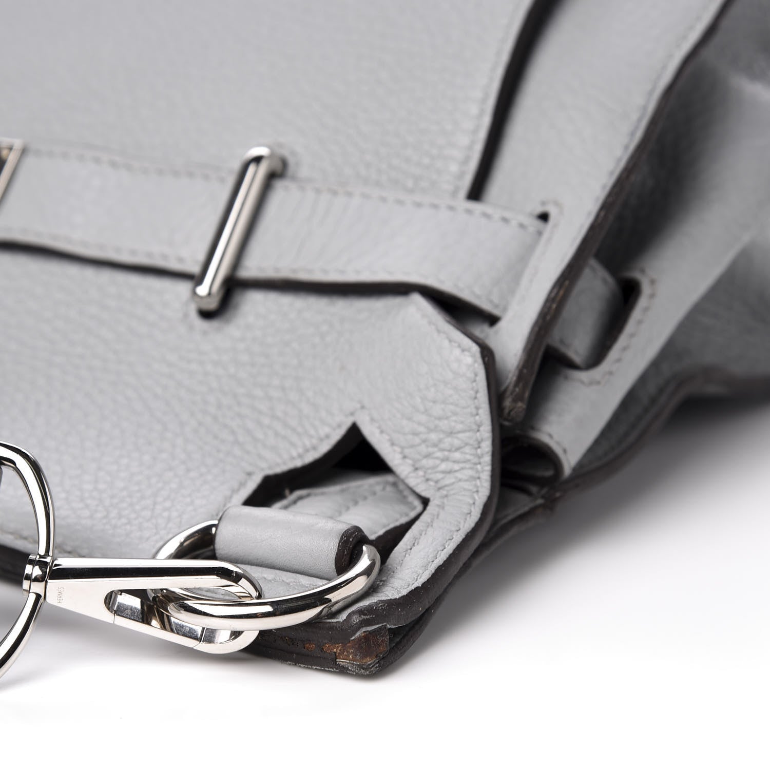 Hermes Taurillon Clemence Jypsiere 28 Bleu Arctic 13 of 14