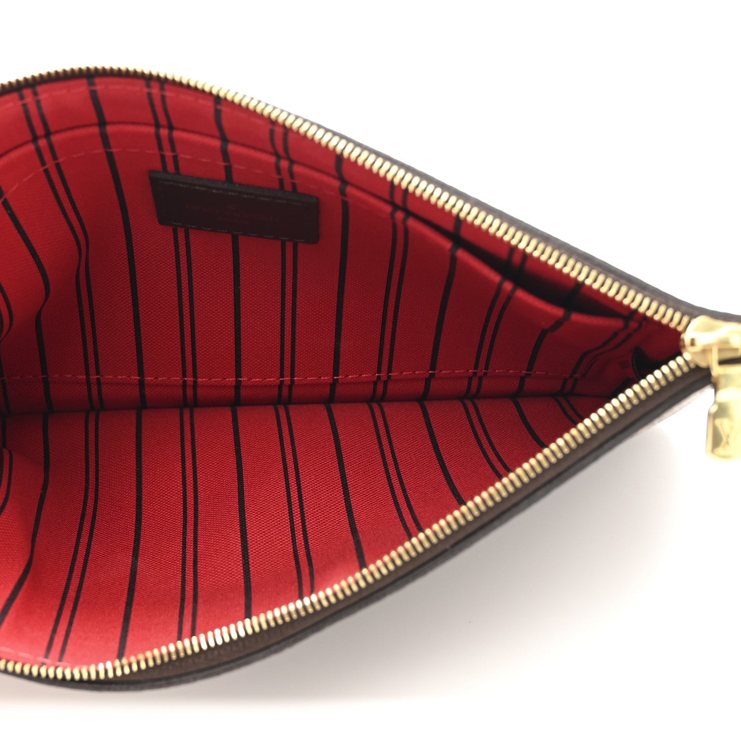 Louis Vuitton Damier Ebene Neverfull MM GM Pochette 5 of 6