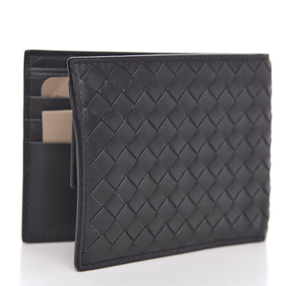 Bottega Veneta Nappa Intrecciato Bi-Fold Wallet Black 3 of 8