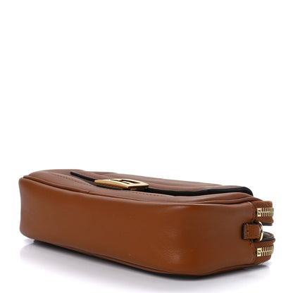 Fendi Vitello Grace Matte Easy Baguette Brandy 10 of 12
