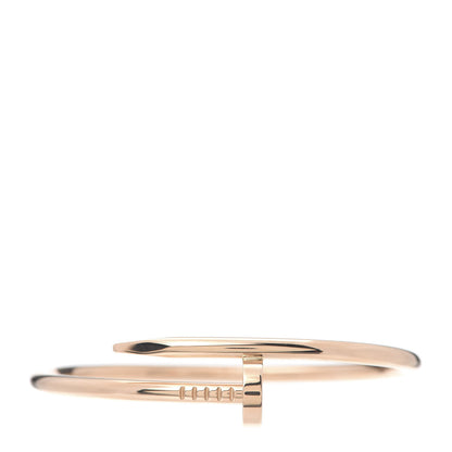 Cartier 18K Pink Gold Juste Un Clou Bracelet 17 1 of 7