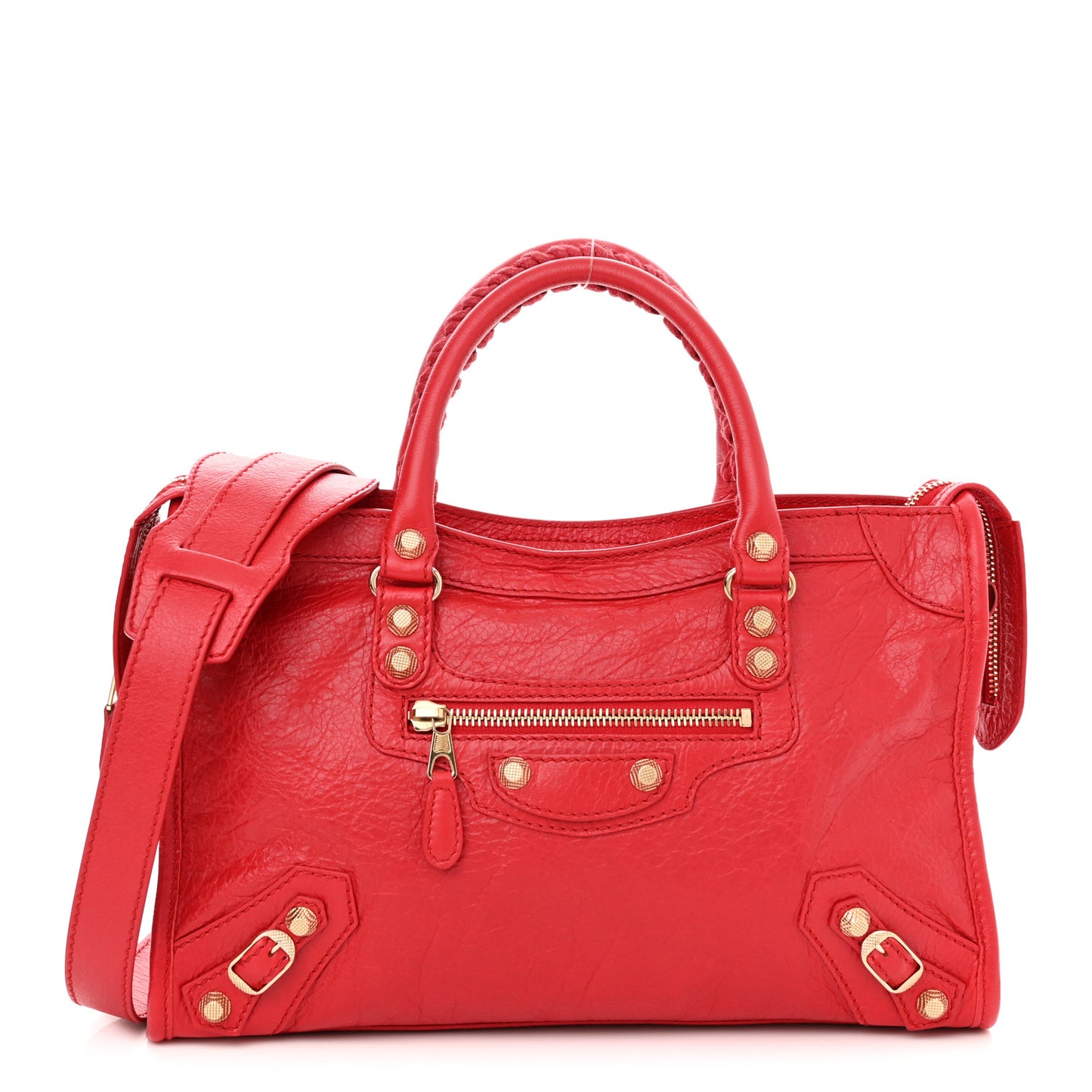 Agneau Giant 12 Gold Hardware S City Rouge Cardinal